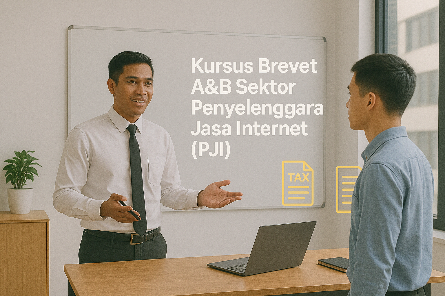 Kursus Brevet A&B Pajak Sektor Penyelenggara Jasa Internet (PJI)
